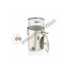 Siebkanne 35 kg mit XL Auslauf oben