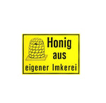 Schild "Honig aus eigener Imkerei" 25x35cm