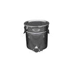 Lager- und Abfülltopf Edelstahl 30kg