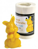 Kerzenform Hase mit Karotte (6cm)