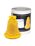 Kerzenform Glocke mit Schneeflocken