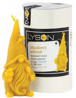 Kerzenform Wichtel mit Honig