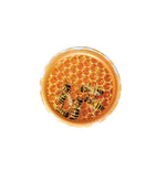 Wabe mit Bienen orange, Deckel TO 82 Metall