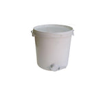 Abfülltopf PP 17,7l, mit Kunststoffhahn 6/4"