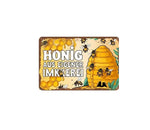 Metalltafel 20x30cm "Honig aus eigener Imkerei"