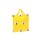 Stofftasche gelb Bienenmuster groß