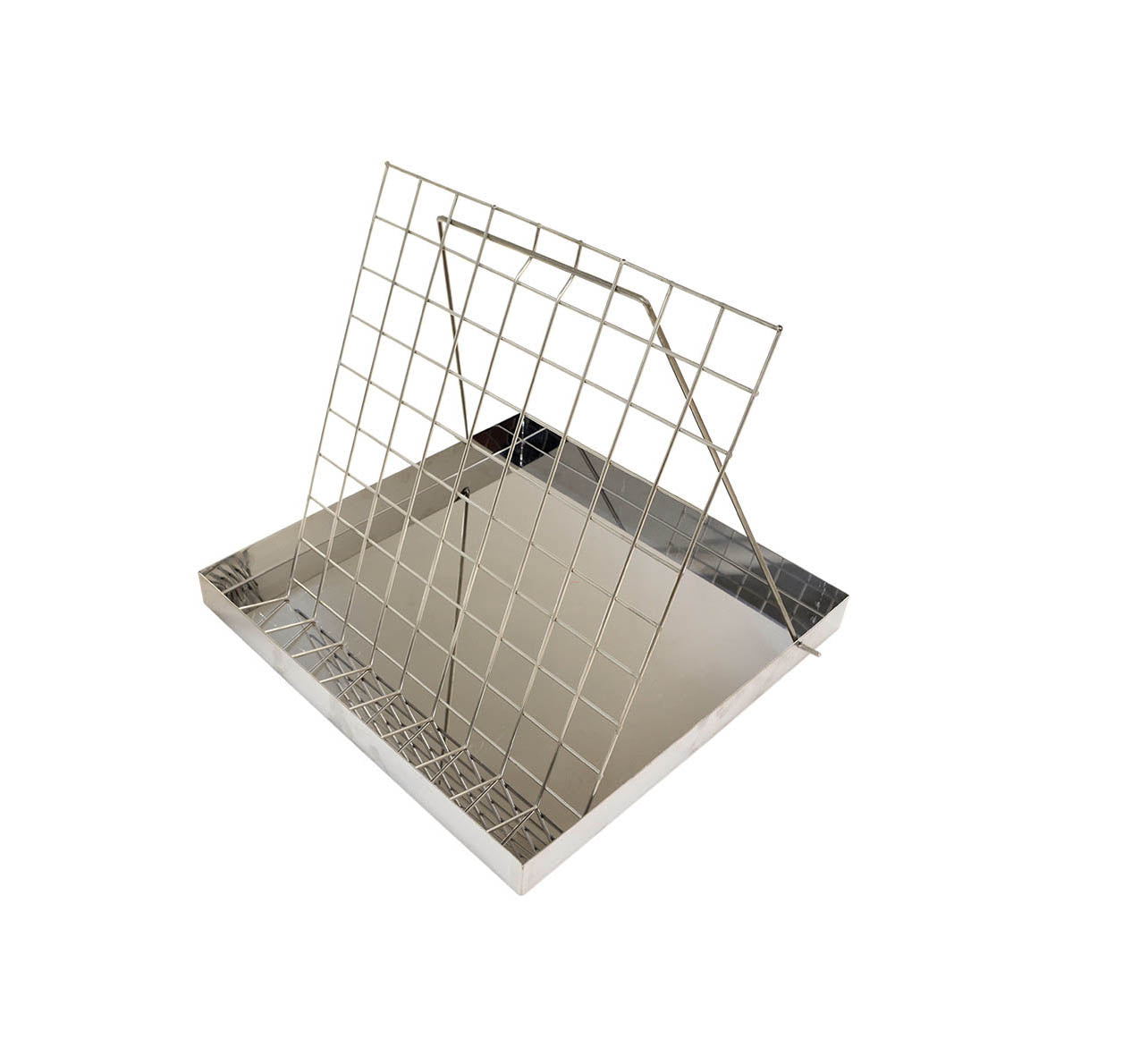 Entdeckelungsgestell mit ES-Wanne, flach