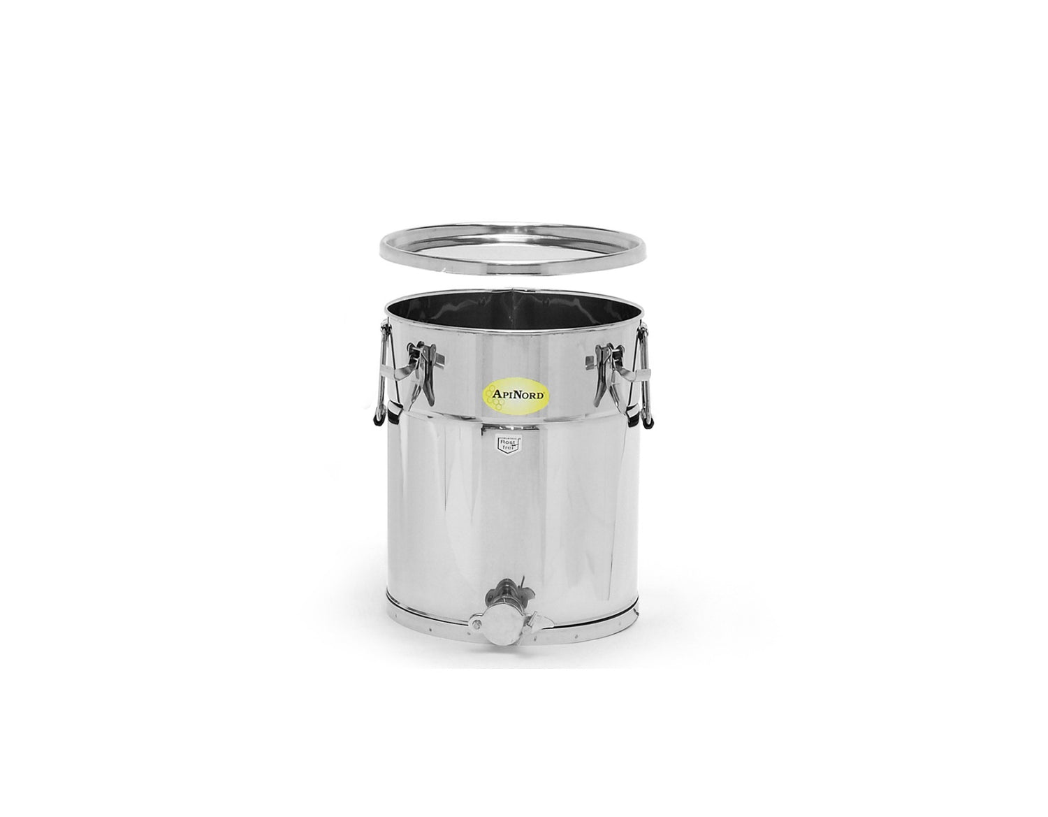 Abfüllkübel 35kg mit Spannverschluß passend für Melitherm