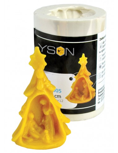 Kerzenform Weihnachtskrippe (7.5 cm)