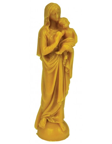 Kerzenform Heilige Maria mit Jesus Kind (20 cm)