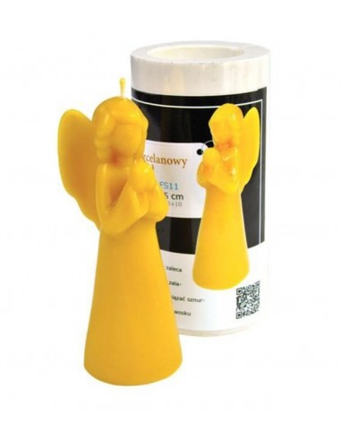 Kerzenform Engel betend groß (12.5cm)