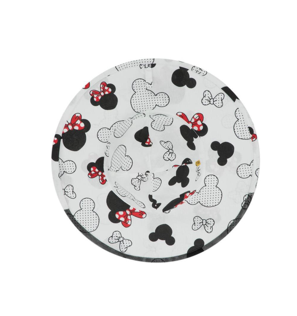 Kinderhut mit Schleier "Maus" (mit Gummiband)