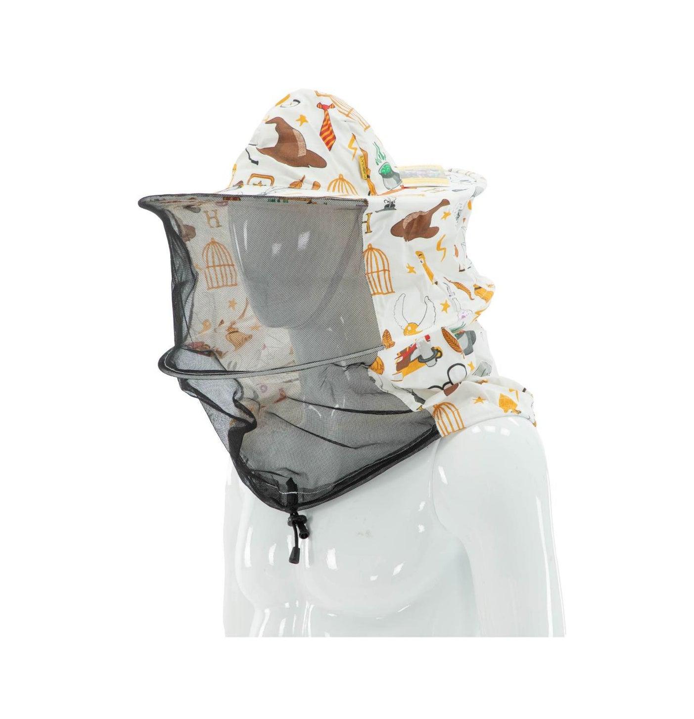 Kinderhut mit Schleier "Zauberei" (mit Gummiband)