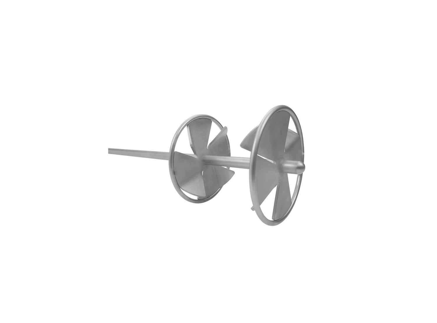 Honigrührflügel, Edelstahl, mit Scheuerschutz