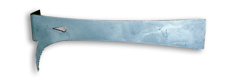 Stockmeisel mit Wabenheber 26cm, rostfrei