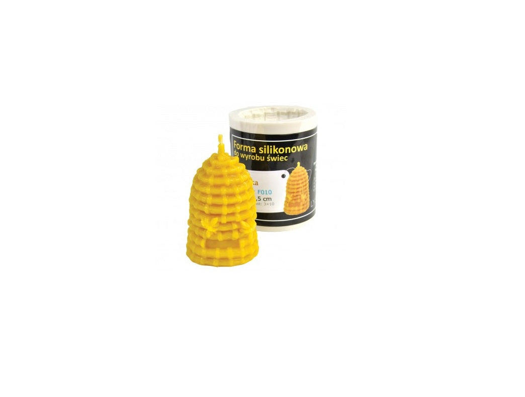 Kerzenform Bienenkorb groß (7.5 cm)