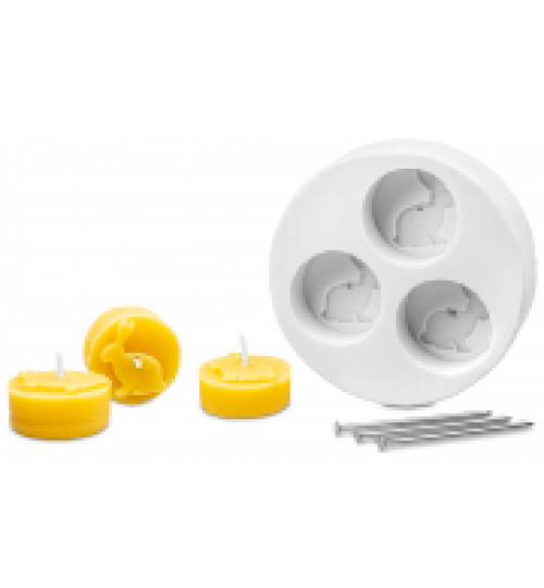 Silikonform Teelicht Hase