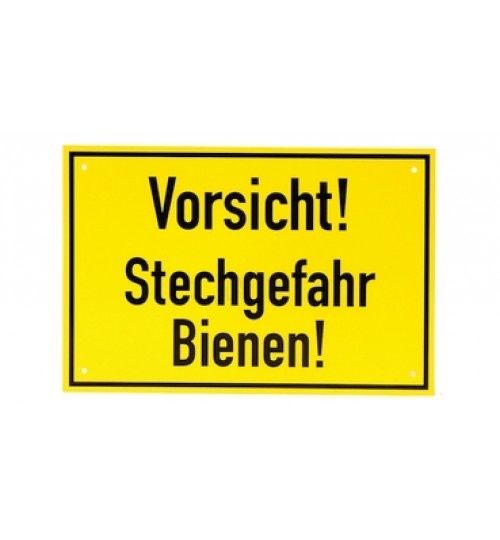 Warnschild "Achtung Stechgefahr"