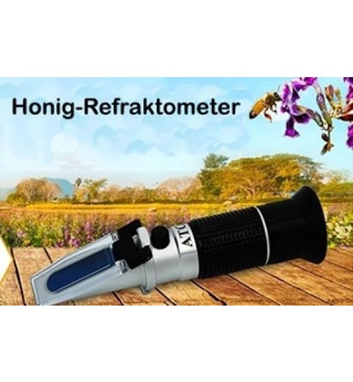 Honig Refraktometer LED Wasser- u. Zuckergehalt