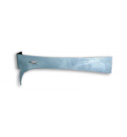 Stockmeisel mit Wabenheber 21cm, rostfrei