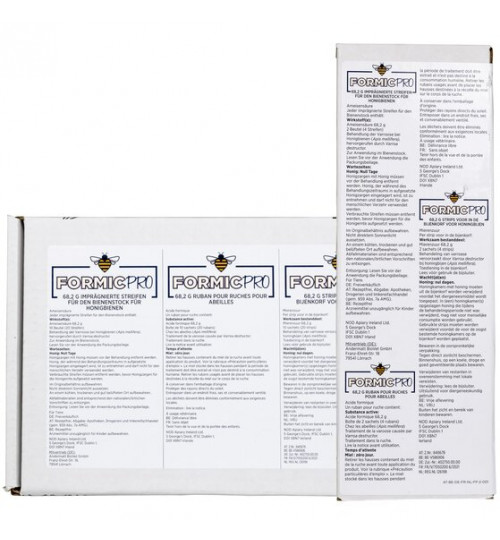 Formicpro Ameisensäurestreifen 10x2 Streifen 