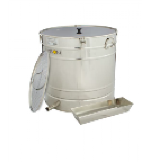 Dampfwachsschmelzer 100 Liter Edelstahl ohne Dampferzeuger