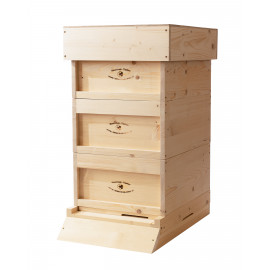 Zander-Beute Set, 229 m. Gitterboden, komp. System 