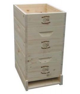 Beutenset, m. Gitterboden, 10-er Zander, Jumbo 